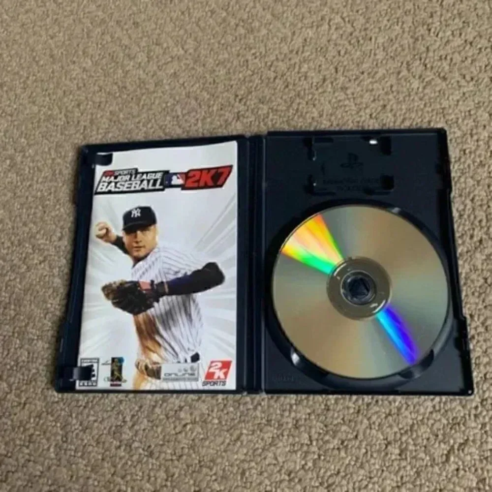 PlayStation 2 Major League Baseball 2K7 Derek Jeter ⭐️